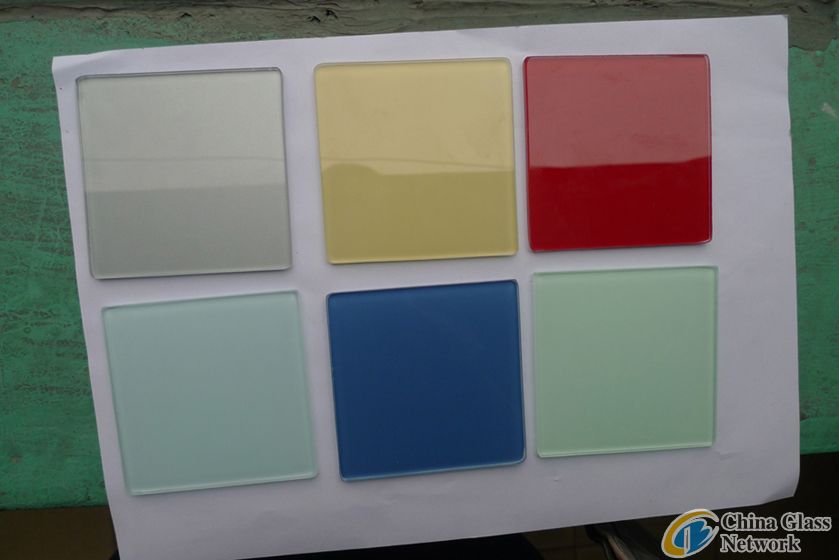Back painted glass